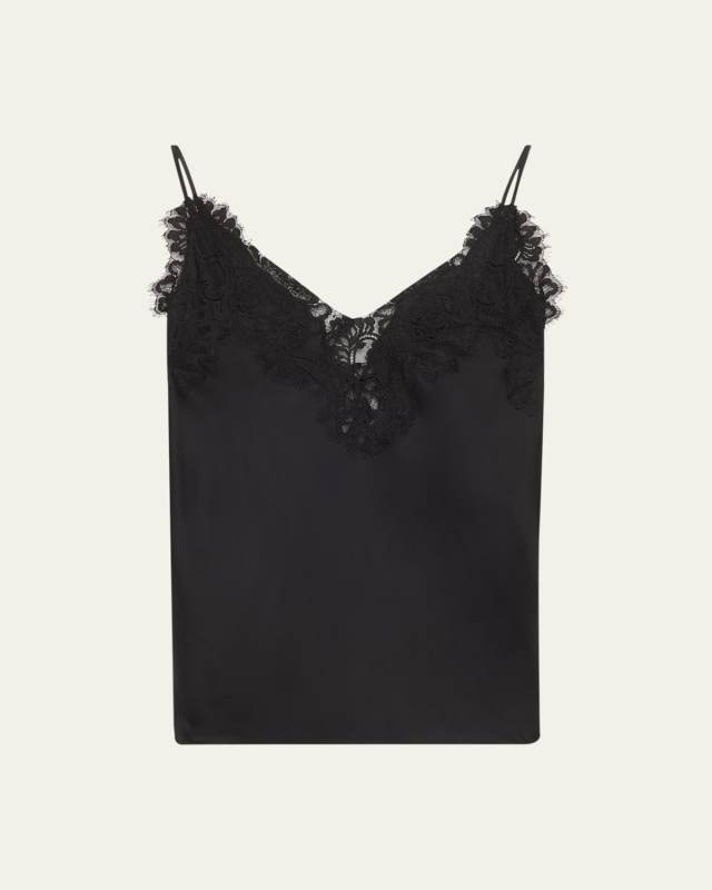 Lennon Lace-Trim Cami Top